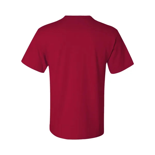 Adult heavyweight blend 5.6 oz., t-shirt with a left chest pocket.... from ASI 84358 S&S Activewear