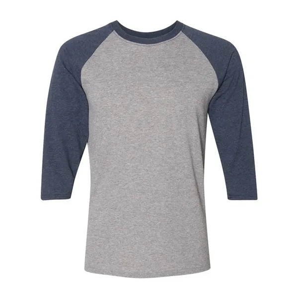 Polyester / cotton / rayon raglan T-shirt with advanced moisture-management properties.... from ASI 84358 S&S Activewear