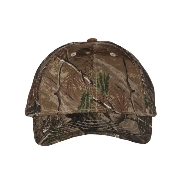 Structured, mid-profile mossy oak camouflage cap. Blank product.... from ASI 84358 S&S Activewear