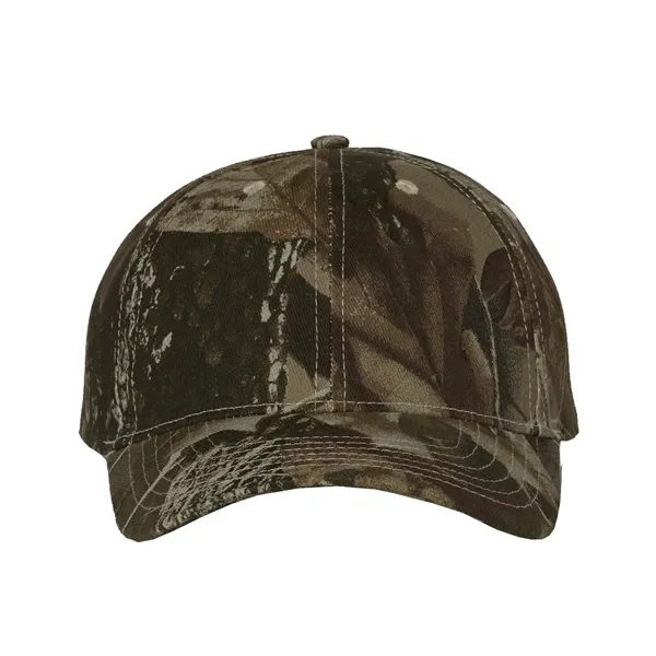 Structured camo cap made of 100% cotton twill. Blank product.... from ASI 84358 S&S Activewear