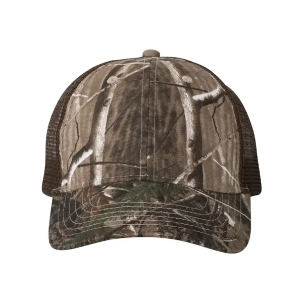 Mesh back camo print cap... from ASI 84358 S&S Activewear