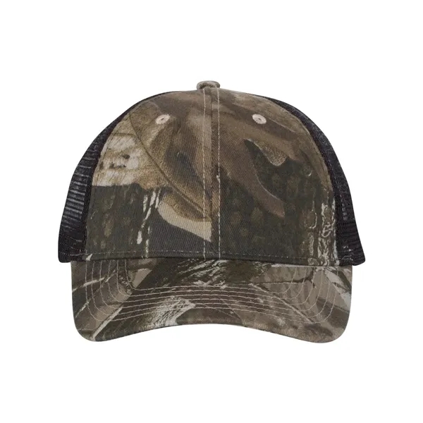 Mesh back camo print cap... from ASI 84358 S&S Activewear