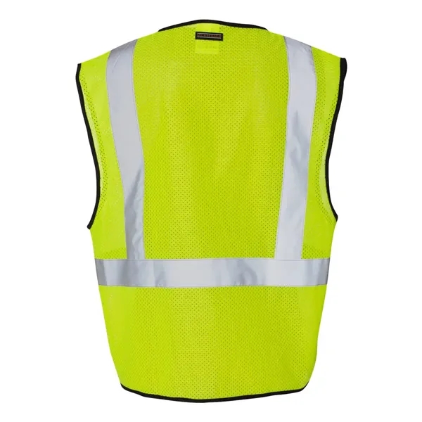 ML Kishigo Class 2 Economy Vest With Zipper Front, blank.... from ASI 84358 S&S Activewear