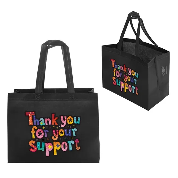 80GSM Recycled Non-Woven Polypropylene Heat-Sealed Tote... from ASI 36730 Ariel Premium Supply Inc