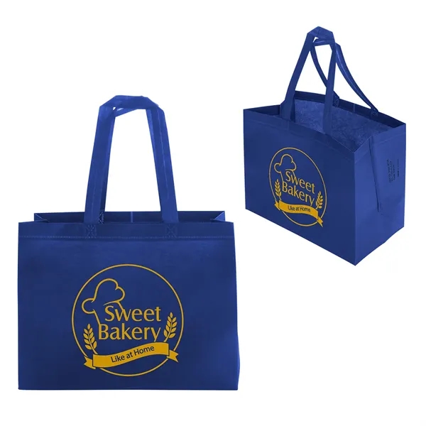 80GSM Recycled Non-Woven Polypropylene Heat-Sealed Tote... from ASI 36730 Ariel Premium Supply Inc