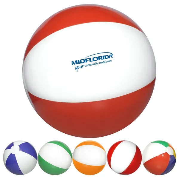 Inflatable Classic Style Beach Ball... from ASI 93520 Ventura Inc