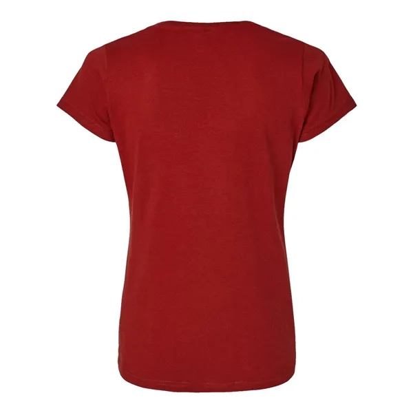 Women's fine jersey longer length T-shirt. Blank product.... from ASI 84358 S&S Activewear