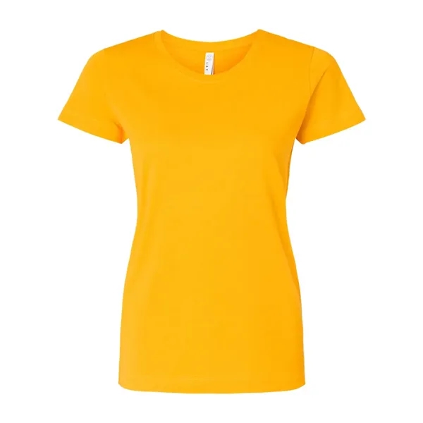 Women's fine jersey longer length T-shirt. Blank product.... from ASI 84358 S&S Activewear