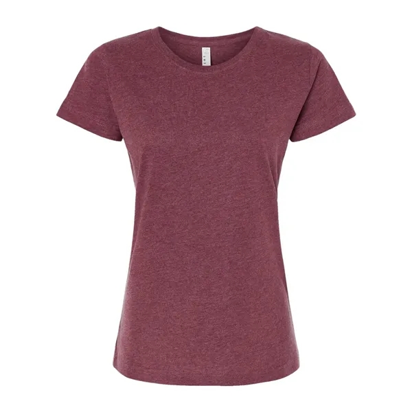 Women's fine jersey longer length T-shirt. Blank product.... from ASI 84358 S&S Activewear