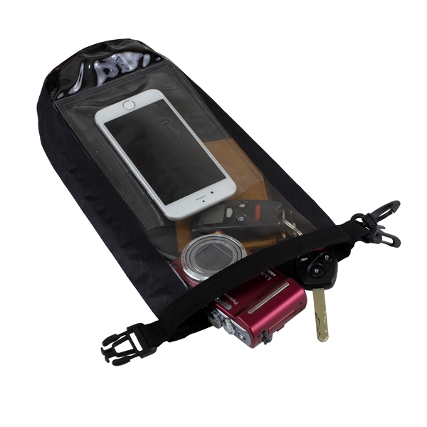 2.5 liter waterproof dry bag with clear pocket window; made of... from ASI 62660 Innovation Line