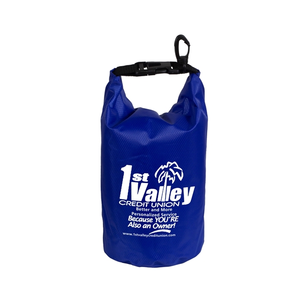 2.5 liter waterproof dry bag with clear pocket window; made of... from ASI 62660 Innovation Line