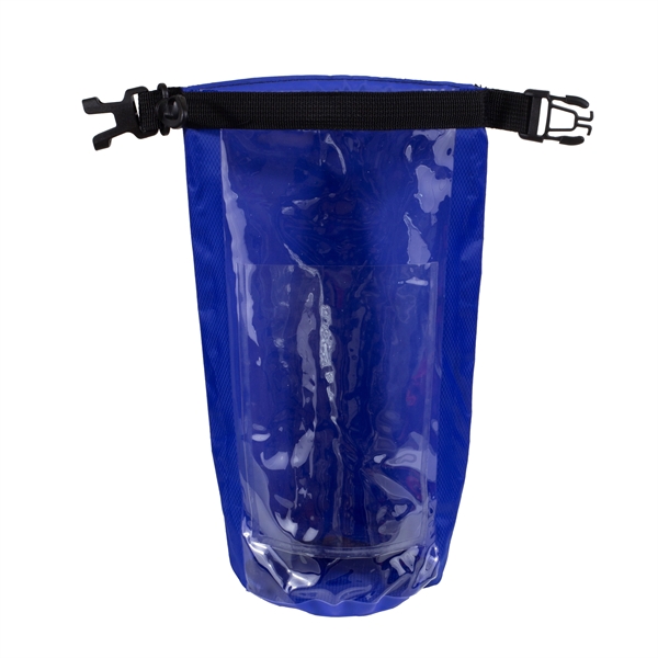 2.5 liter waterproof dry bag with clear pocket window; made of... from ASI 62660 Innovation Line
