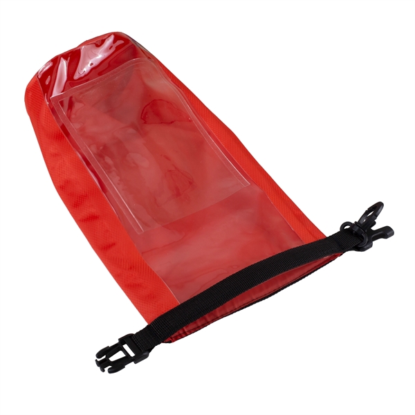 2.5 liter waterproof dry bag with clear pocket window; made of... from ASI 62660 Innovation Line