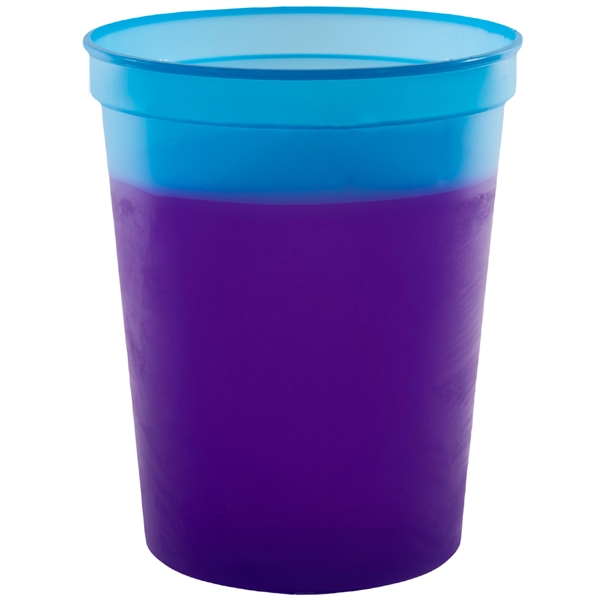 16 oz Color or Frost-To_Color Mood Stadium Cup... from ASI 88200 TK Sorg's - A Div of Arch Promo Group, LLC / PETITE