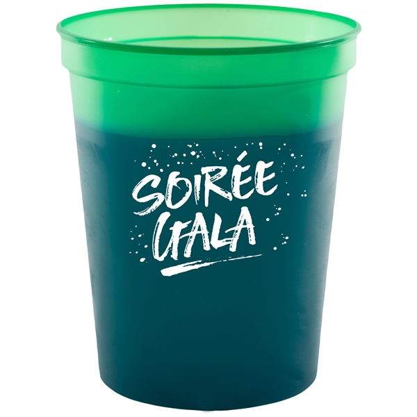 16 oz Color or Frost-To_Color Mood Stadium Cup... from ASI 88200 TK Sorg's - A Div of Arch Promo Group, LLC / PETITE