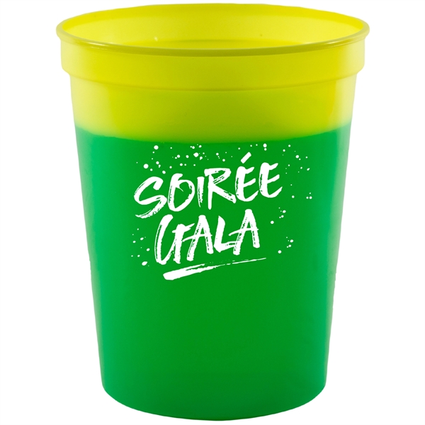 16 oz Color or Frost-To_Color Mood Stadium Cup... from ASI 88200 TK Sorg's - A Div of Arch Promo Group, LLC / PETITE