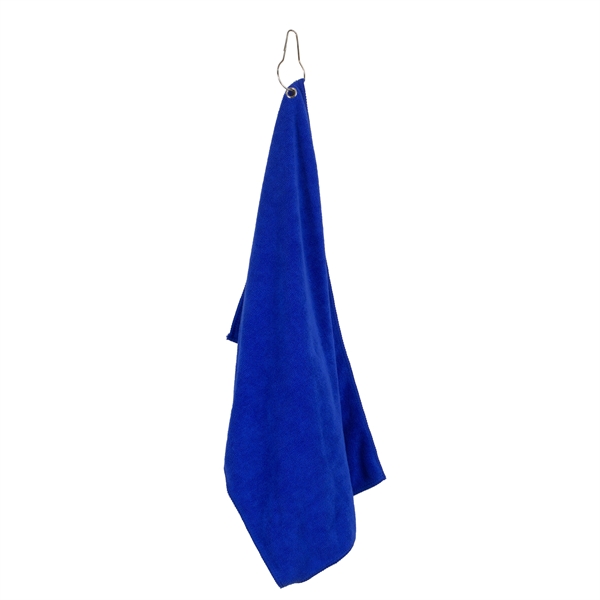 12" x 18" heavy-duty microfiber golf towel with metal grommet and... from ASI 62660 Innovation Line