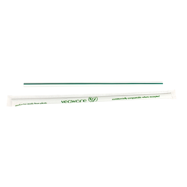 Plastic-free compostable straw made from PLA... from ASI 88200 TK Sorg's - A Div of Arch Promo Group, LLC / PETITE