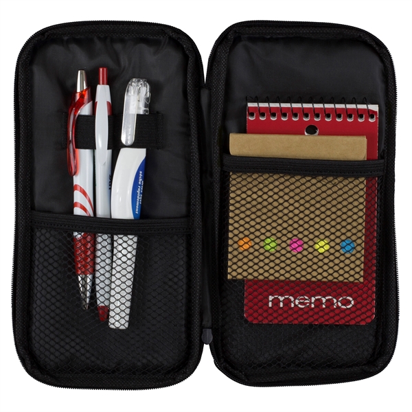 4 1/2" x 8 1/2" 420 Denier polyester zippered tech accessories... from ASI 62660 Innovation Line