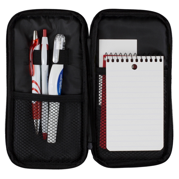 4 1/2" x 8 1/2" 420 Denier polyester zippered tech accessories... from ASI 62660 Innovation Line