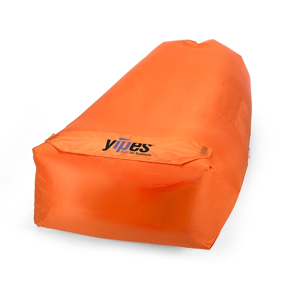 Inflatable lazy bag made of 210T material with a wide base... from ASI 88060 Snugz/USA Inc / Sweda®