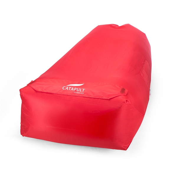 Inflatable lazy bag made of 210T material with a wide base... from ASI 88060 Snugz/USA Inc / Sweda®