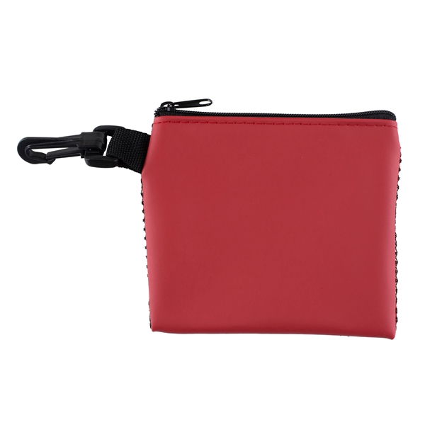 21 piece first aid kit inside a zippered mesh pouch... from ASI 62660 Innovation Line