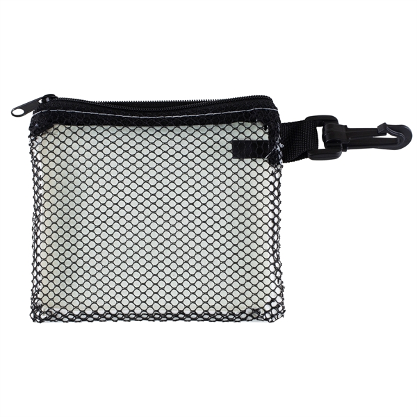 21 piece first aid kit inside a zippered mesh pouch... from ASI 62660 Innovation Line