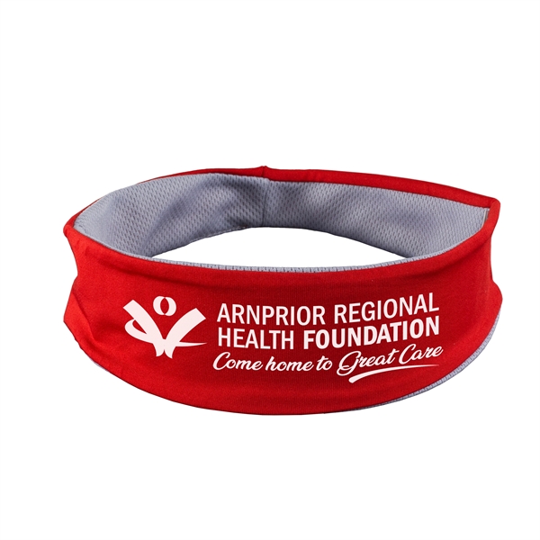 Cooling headband made of 100% eco-friendly, chemical-free microfiber polyester.... from ASI 62660 Innovation Line