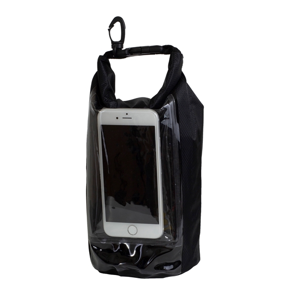 2.5 liter waterproof dry bag with clear pocket window; made of... from ASI 62660 Innovation Line