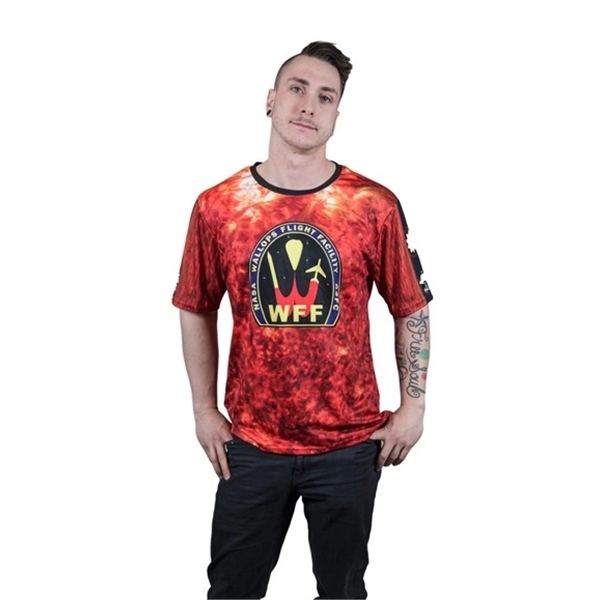 Crew neck shirt with short sleeves, moisture wicking and full-color sublimation.... from ASI 72657 Active Life Promo / Active Life Promo