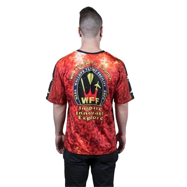 Crew neck shirt with short sleeves, moisture wicking and full-color sublimation.... from ASI 72657 Active Life Promo / Active Life Promo