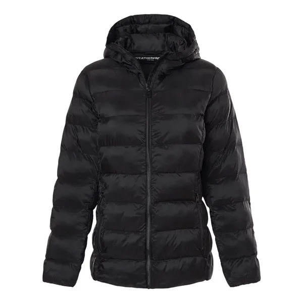 Weatherproof Women's Lightweight Poly-filled Hooded Puffe...... from ASI 84358 S&S Activewear