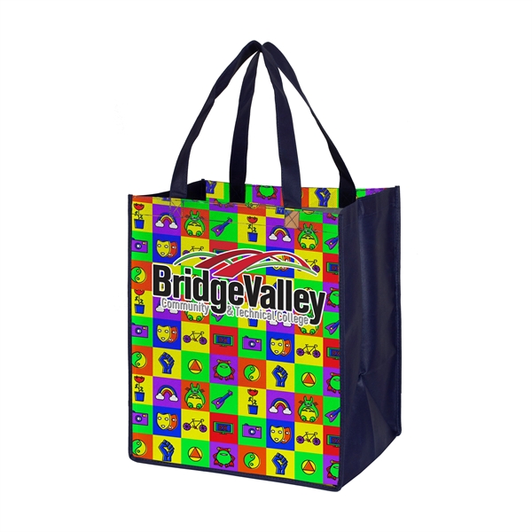 13" x 15" x 10" shopping tote bag made of 100GSM... from ASI 62660 Innovation Line
