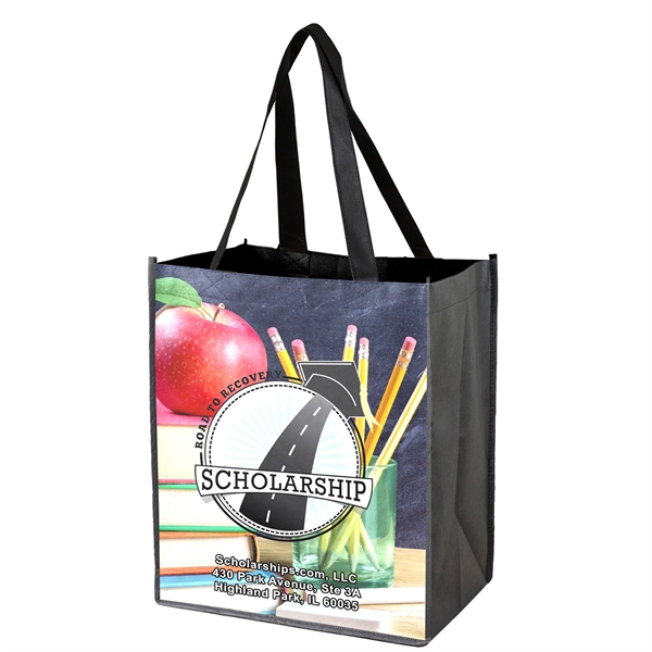 8" W x 10" H shopping tote bag made of 100GSM... from ASI 62660 Innovation Line