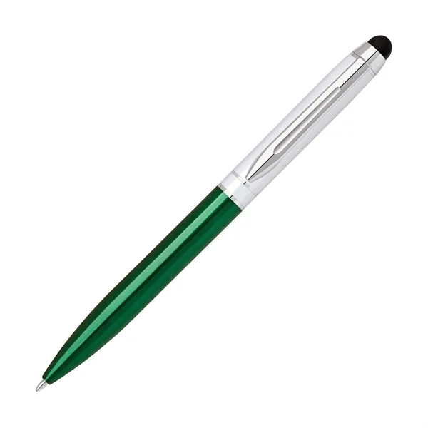 Aluminum twist-action ballpoint pen available in several translucent colors with a... from ASI 68190 Lungsal / Lungsal
