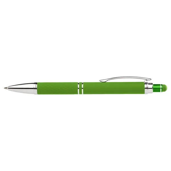 Click action stylus pen with a soft-touch rubberized finish.... from ASI 68190 Lungsal / Lungsal