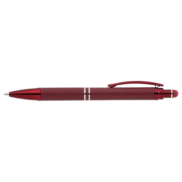 Click action stylus pen with a soft-touch rubberized finish.... from ASI 68190 Lungsal / Lungsal