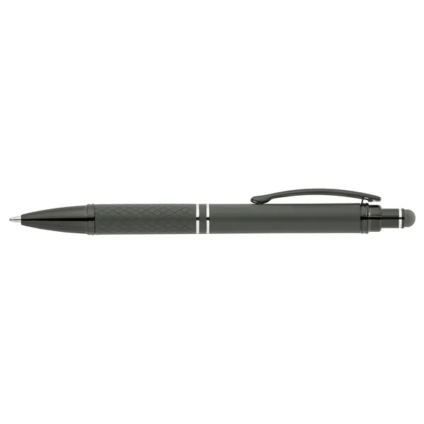 Click action stylus pen with a soft-touch rubberized finish.... from ASI 68190 Lungsal / Lungsal
