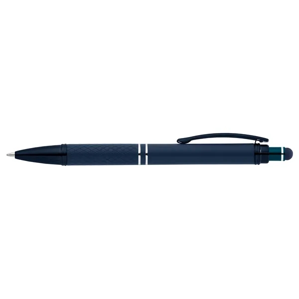Click action stylus pen with a soft-touch rubberized finish.... from ASI 68190 Lungsal / Lungsal
