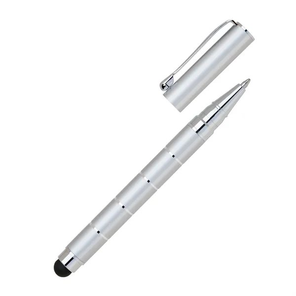 4.5" long aluminum cap-off ballpoint pen with easyflow ink and a... from ASI 68190 Lungsal / Lungsal