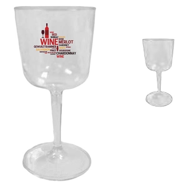 10 oz. economy portable wine glass with screw mechanism to keep... from ASI 55675 Galaxy Balloons Inc / Galactic Fun Time Line Galactic Balloons