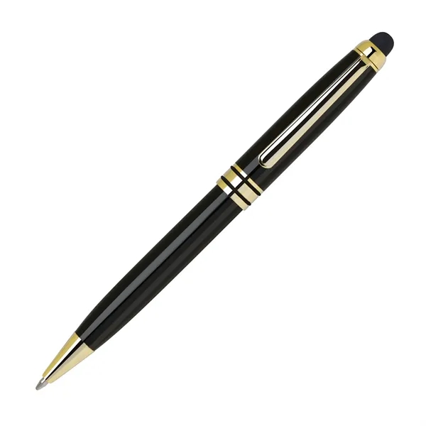 Heavyweight brass ballpoint pen available in several colors with a stylus... from ASI 68190 Lungsal / Lungsal