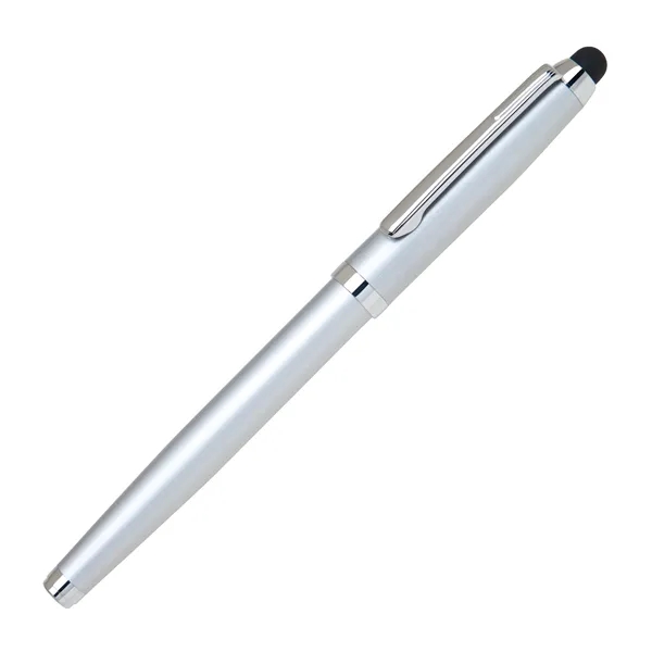 Brass cap-off rollerball pen available in two colors with a stylus... from ASI 68190 Lungsal / Lungsal