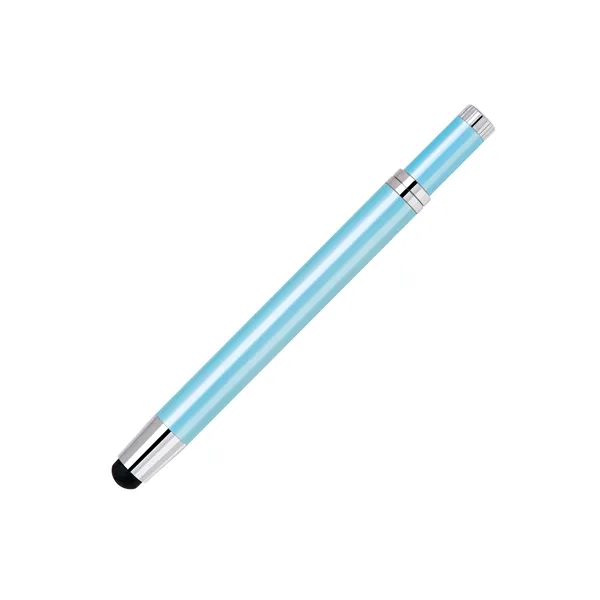 Stainless steel cap-off ballpoint pen with a cool metallic color finish,... from ASI 68190 Lungsal / Lungsal