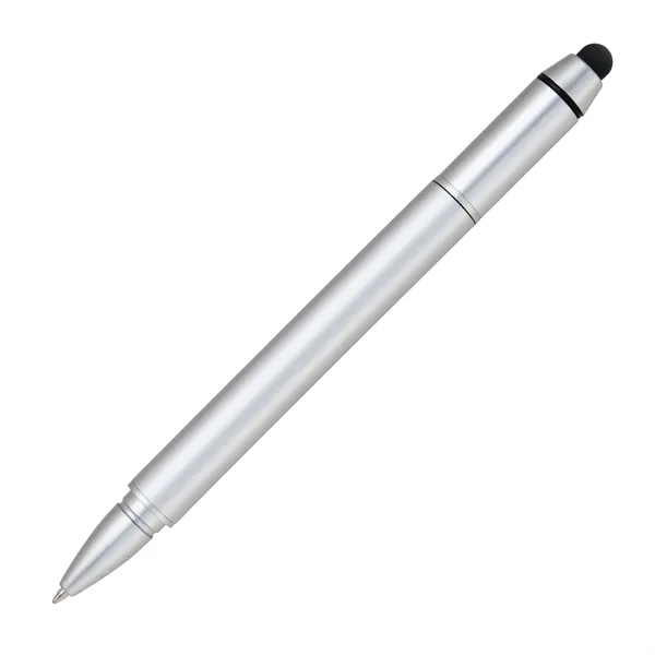 Silver capped stylus pen with wooden barrel that's fully compatible with... from ASI 68190 Lungsal / Lungsal