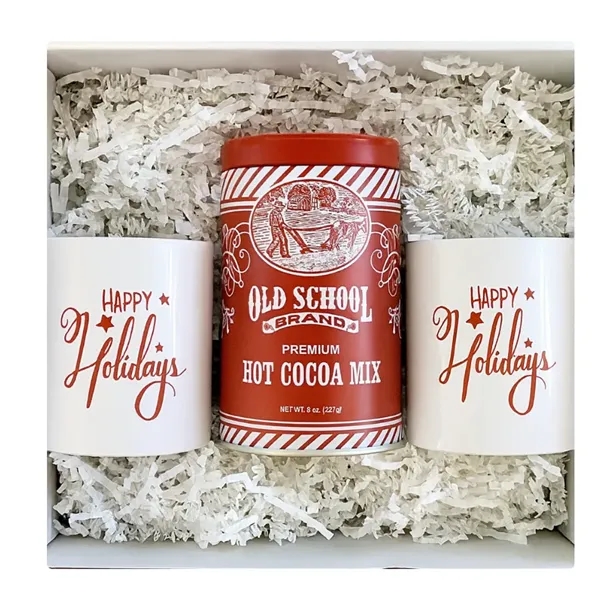 Retro Cocoa Tin with Mugs... from ASI 89971 Stuff A Mug