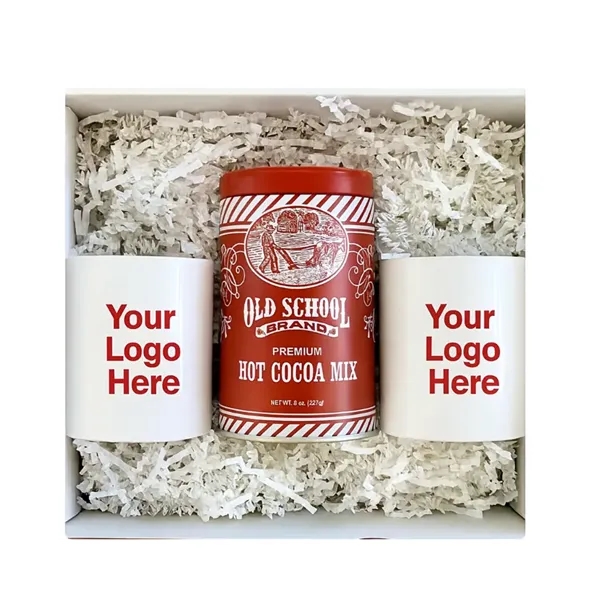 Retro Cocoa Tin with Mugs... from ASI 89971 Stuff A Mug