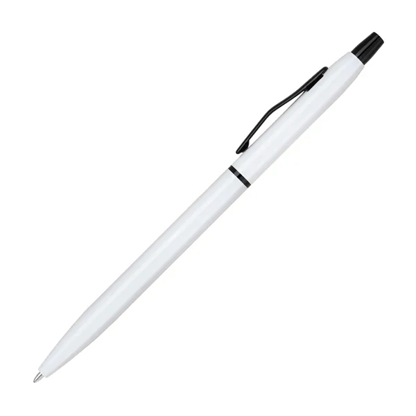Aluminum twist-action ballpoint pen with a slender body and silver accents.... from ASI 68190 Lungsal / Lungsal