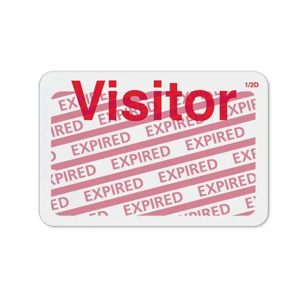 TEMPbadge expiring badges let you know when a visitor's time is... from ASI 79898 Promovision / PROMOVISION